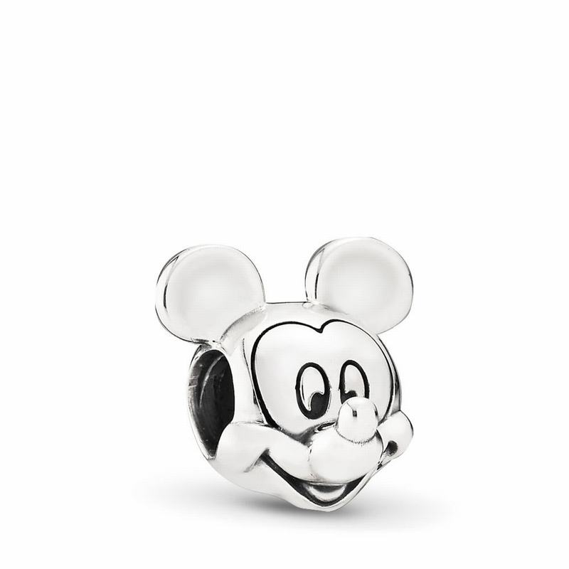 Pandora Disney Mickey Portrait Charm Sale NZ, Sterling Silver (470619-VMI)